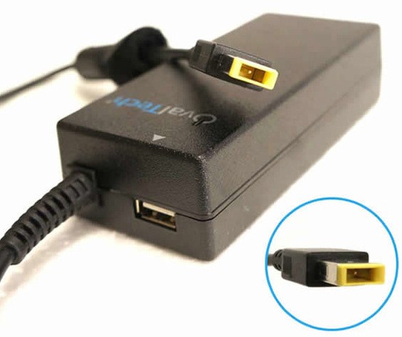 Adaptador para Computadora Portátil OVALTECH 20V/4.62AH C/Blister + USB