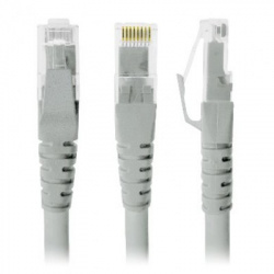 CABLE DE PATCH RED, CAT6 UTP, GRIS, 2.0 M BROBOTIX 308200