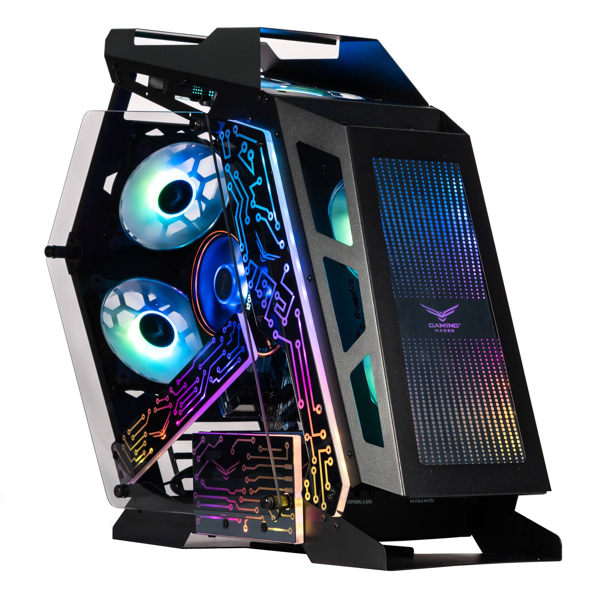 Gabinetes Gaming Naceb Gaming NA-0641